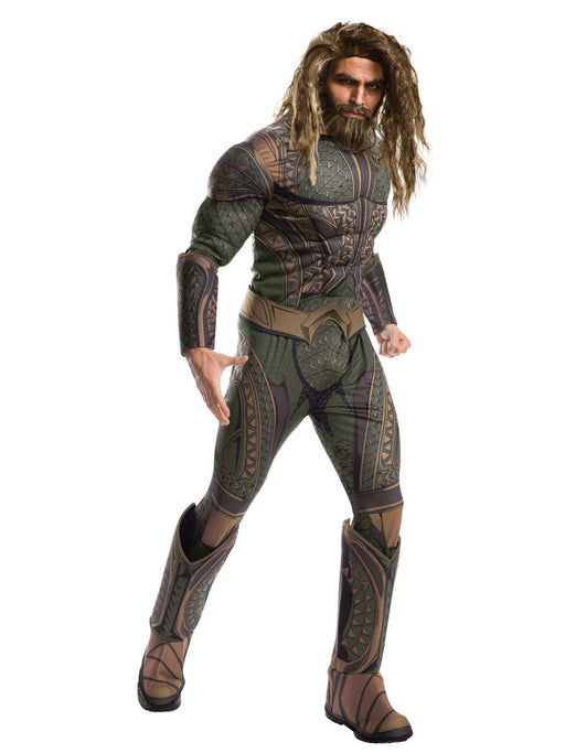 Aquaman Pruik met Baard - afbeelding 1