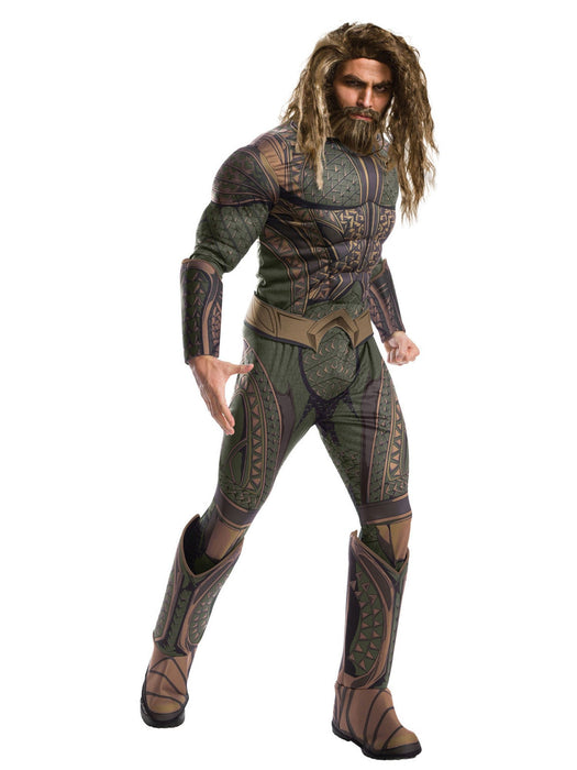 Aquaman Pruik met Baard - afbeelding 1