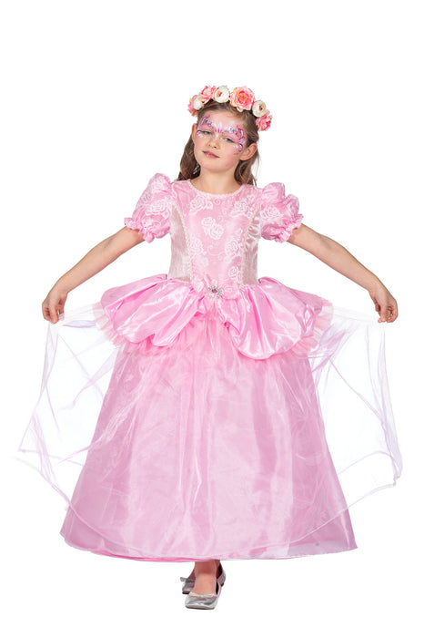 Prinsessenjurk roze kinderen