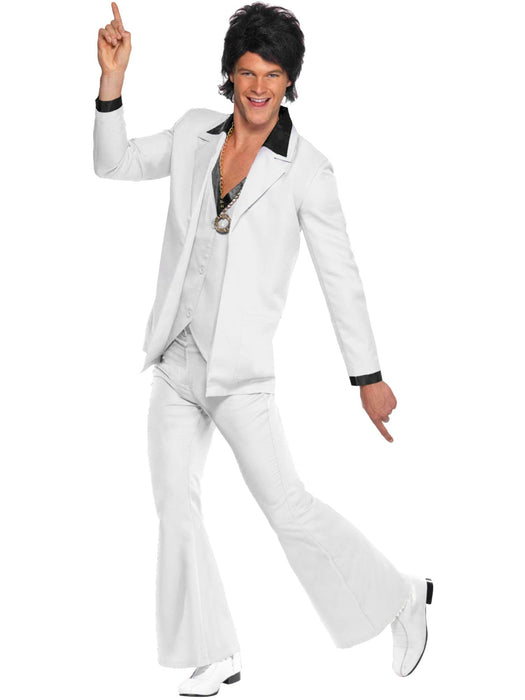 Herenkostuum 80s Miami Vice wit
