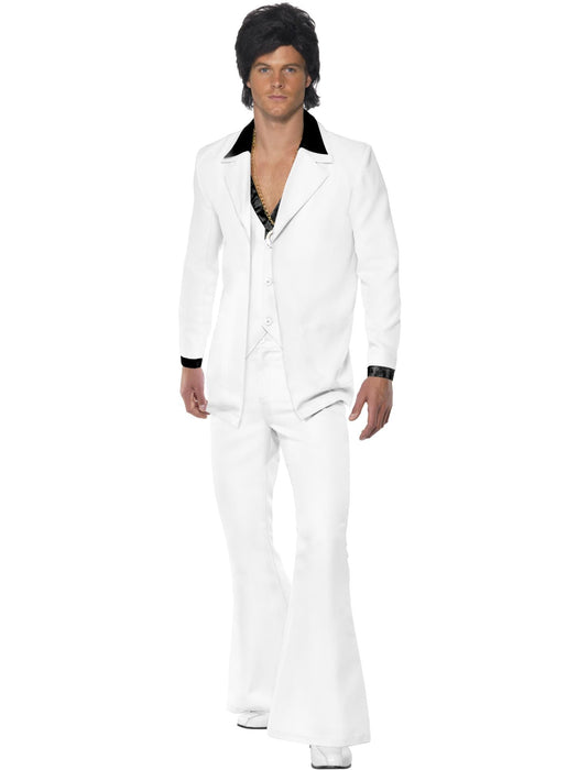 Herenkostuum 80s Miami Vice wit