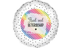Folieballon Heel Veel Beterschap 45cm