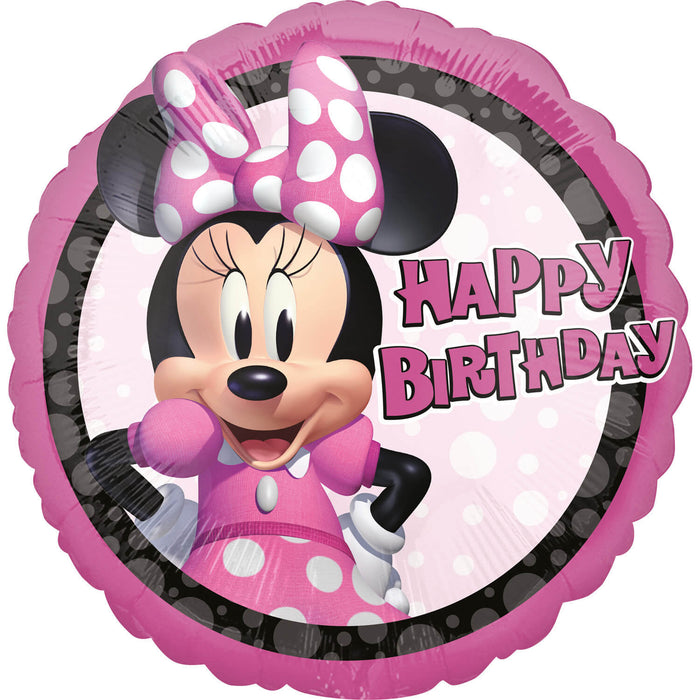 Folieballon Standard Minnie Mouse Forever HBD