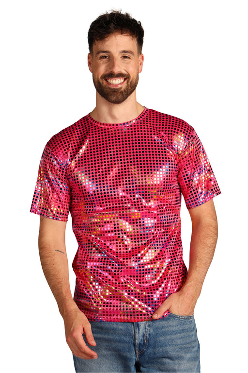 Disco/1970s verkleedkleding jumpsuit gouden pailletten voor heren | Fun en Feest Disco/1970s verkleedkleding jumpsuit gouden pailletten voor heren | Fun en Feest