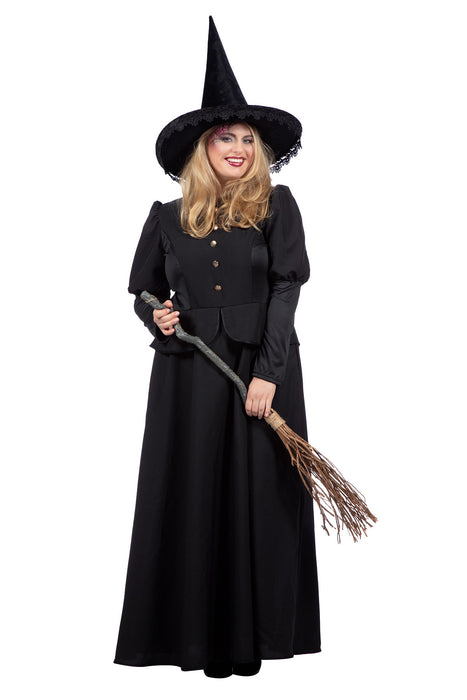 Heksenjurk Klassiek zwart