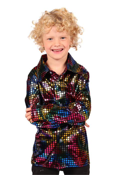Disco Glamour blouse voor kinderen