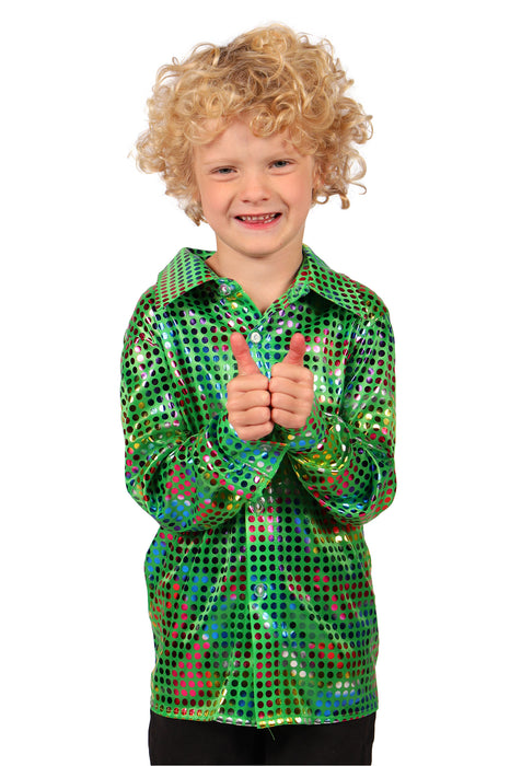 Disco Glamour blouse voor kinderen