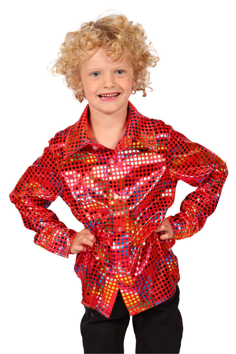Disco Glamour blouse voor kinderen