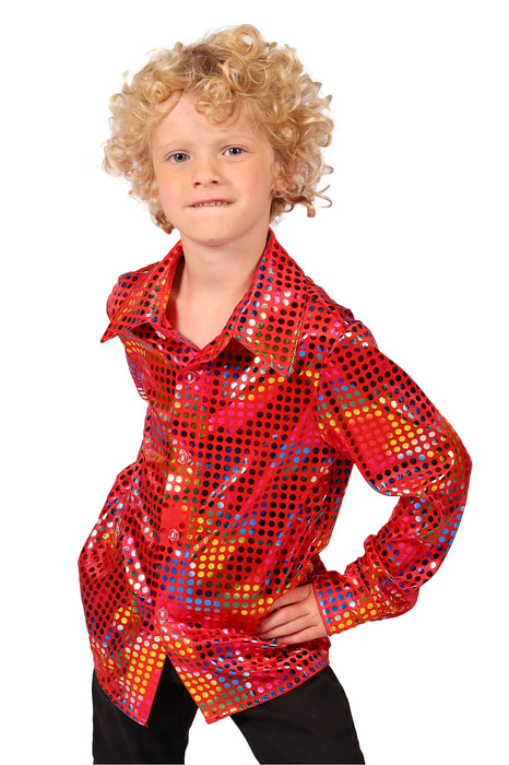 Disco Glamour blouse voor kinderen