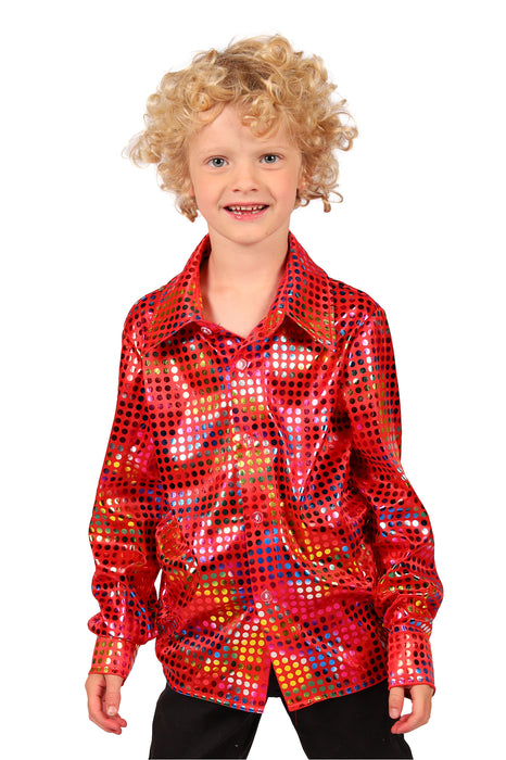Disco Glamour blouse voor kinderen