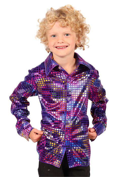 Disco Glamour blouse voor kinderen