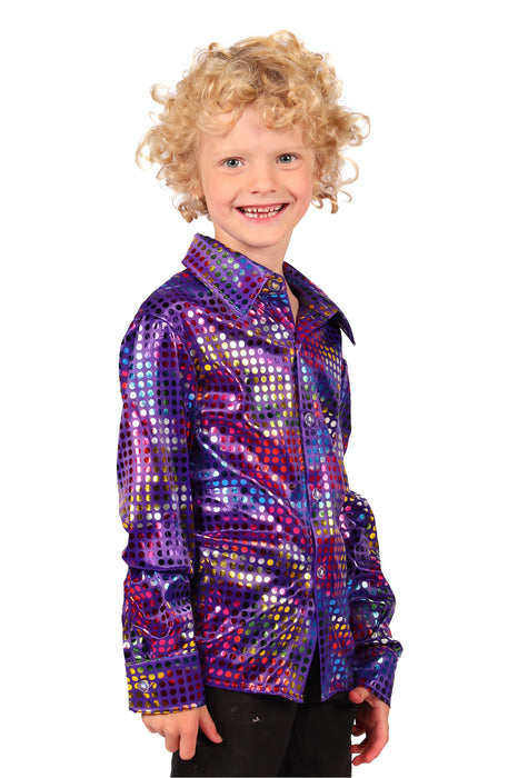 Disco Glamour blouse voor kinderen