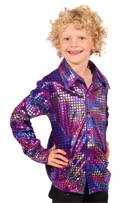 Disco Glamour blouse voor kinderen