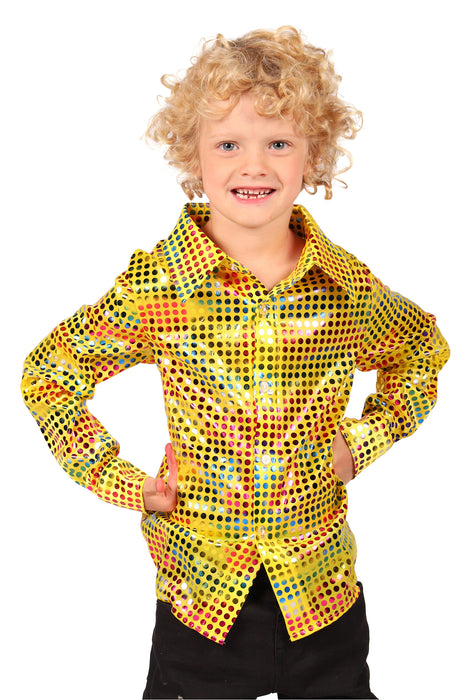 Disco Glamour blouse voor kinderen