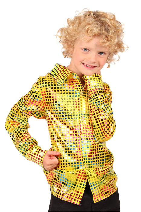 Disco Glamour blouse voor kinderen