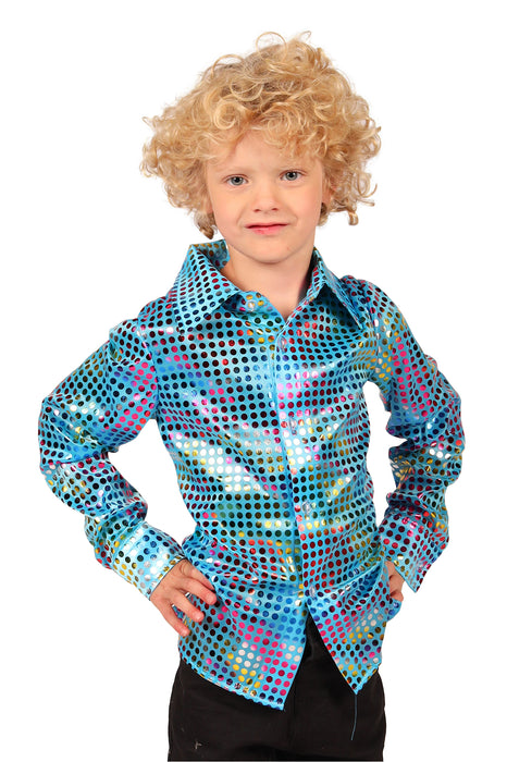 Disco Glamour blouse voor kinderen