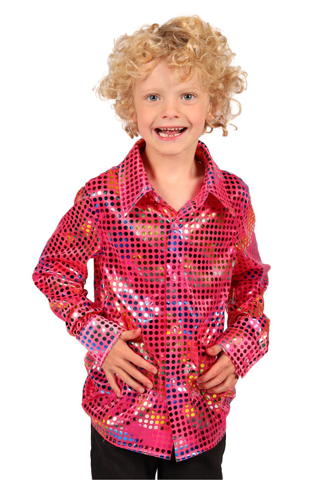 Disco Glamour blouse voor kinderen