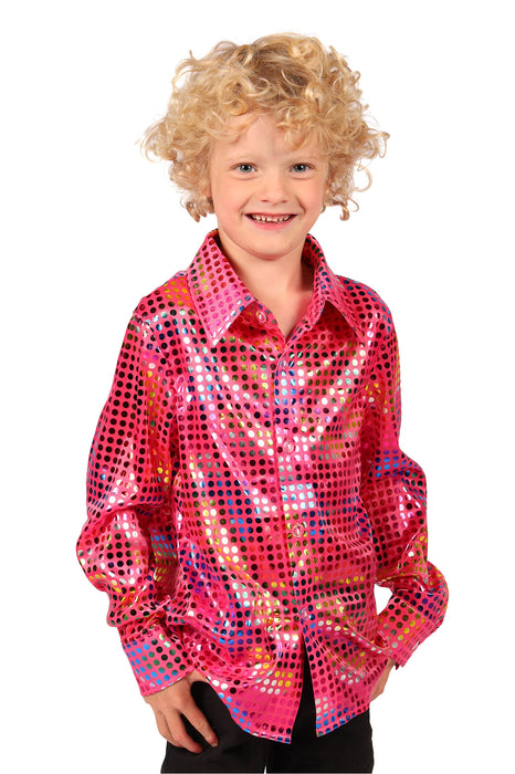 Disco Glamour blouse voor kinderen