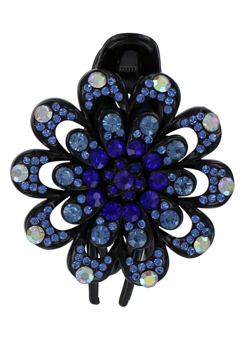 Haarklem Bloem met pailletten