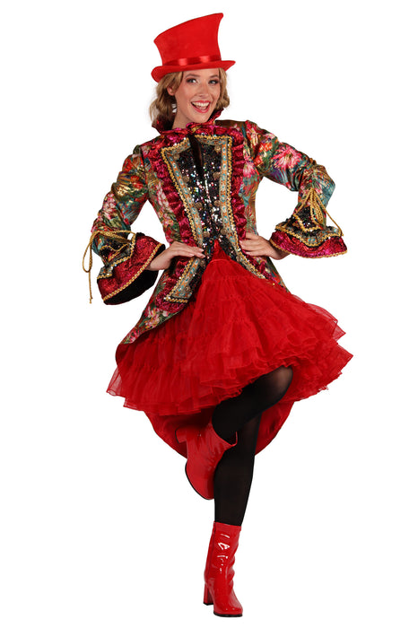 Carnavalsjas Carnavale Fiesta Flowers dames