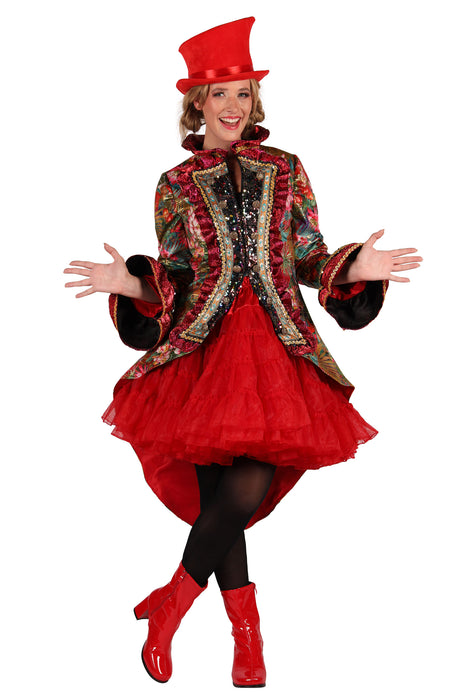 Carnavalsjas Carnavale Fiesta Flowers dames