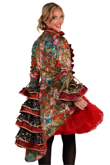 Carnavalsjas Carnavale Fiesta Flowers dames