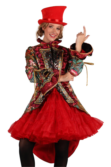 Carnavalsjas Carnavale Fiesta Flowers dames