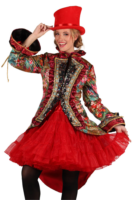 Carnavalsjas Carnavale Fiesta Flowers dames