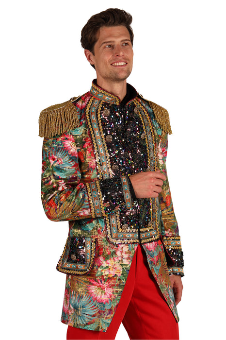 Carnavalsjas Carnevale Fiesta Flowers heren