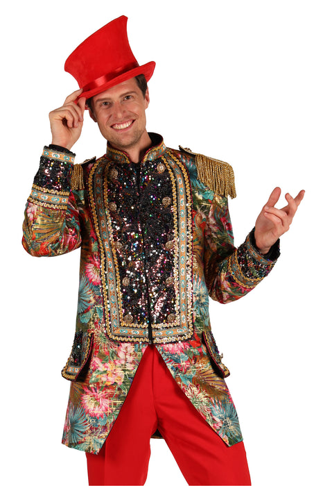 Carnavalsjas Carnevale Fiesta Flowers heren