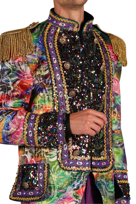 Carnavalsjas Carnevale Fiesta Painting heren