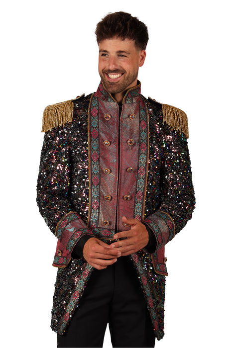 Carnavalsjas Sequin Party heren