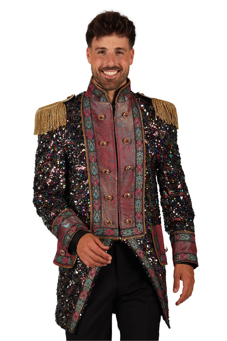 Carnavalsjas Sequin Party heren
