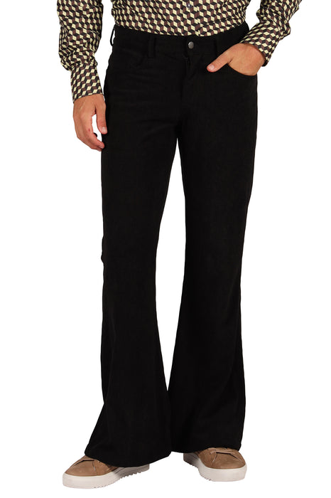 Ribcordbroek 70's voor Heren