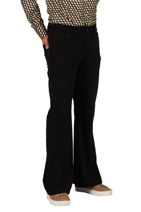 Ribcordbroek 70's voor Heren