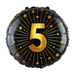 Folieballon Golden Celebrations 5 jaar 45cm (GN-4565)