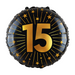 Folieballon Golden Celebrations 15 jaar 45cm (GN-4567)