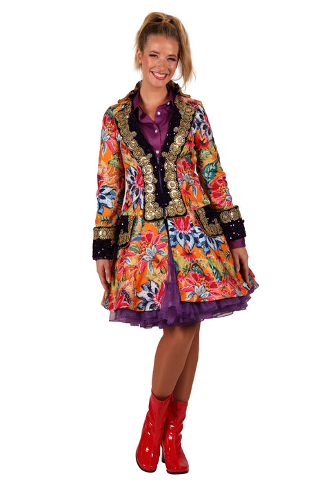 Carnavalsjas Flower Sensation Dames