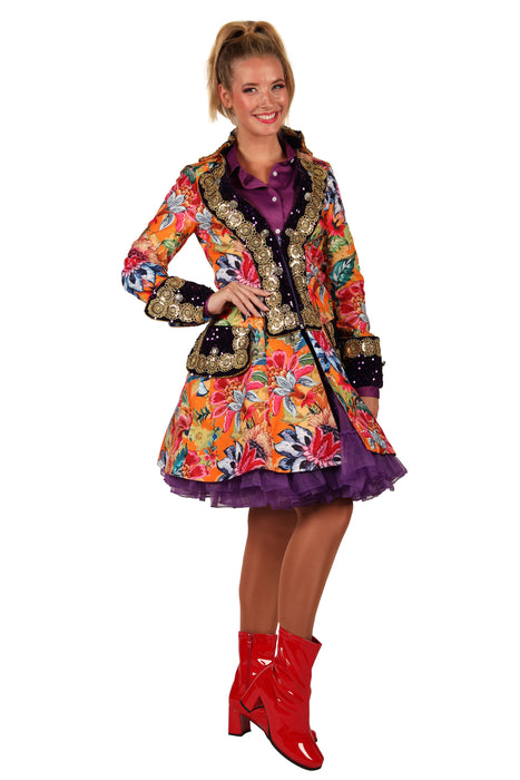 Carnavalsjas Flower Sensation Dames