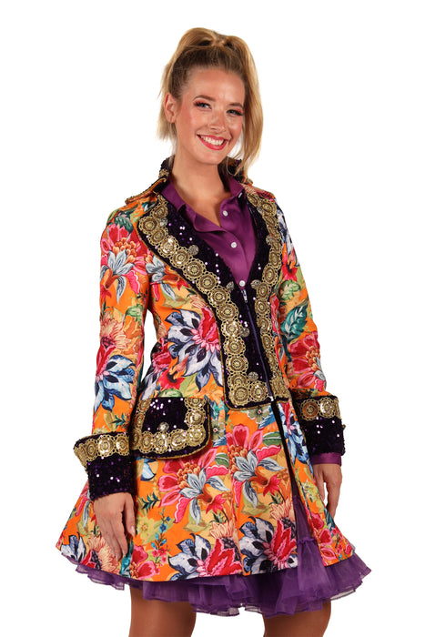 Carnavalsjas Flower Sensation Dames