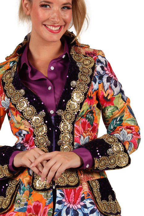 Carnavalsjas Flower Sensation Dames