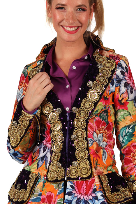 Carnavalsjas Flower Sensation Dames