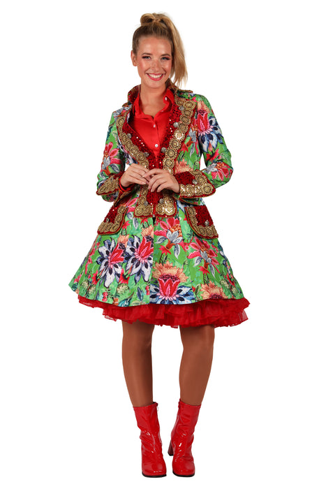 Carnavalsjas Flower Sensation Dames