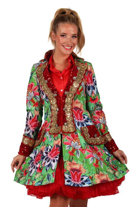 Carnavalsjas Flower Sensation Dames