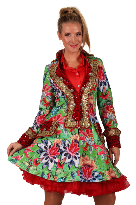 Carnavalsjas Flower Sensation Dames
