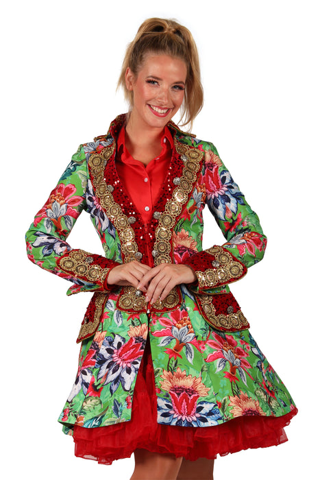 Carnavalsjas Flower Sensation Dames