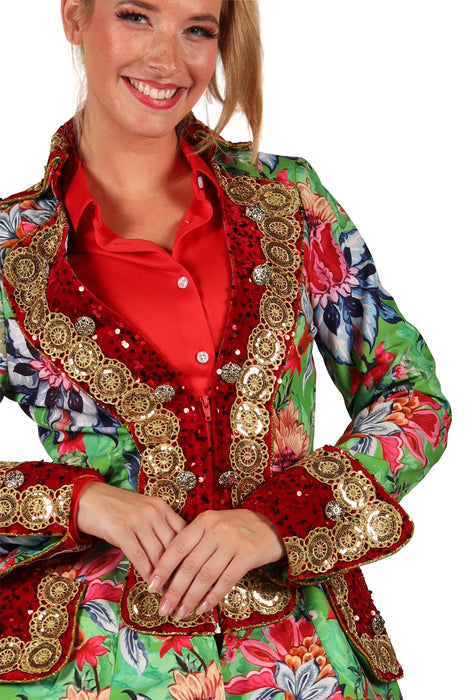 Carnavalsjas Flower Sensation Dames