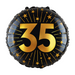 Folieballon Golden Celebrations 35 jaar 45cm (GN-4574)