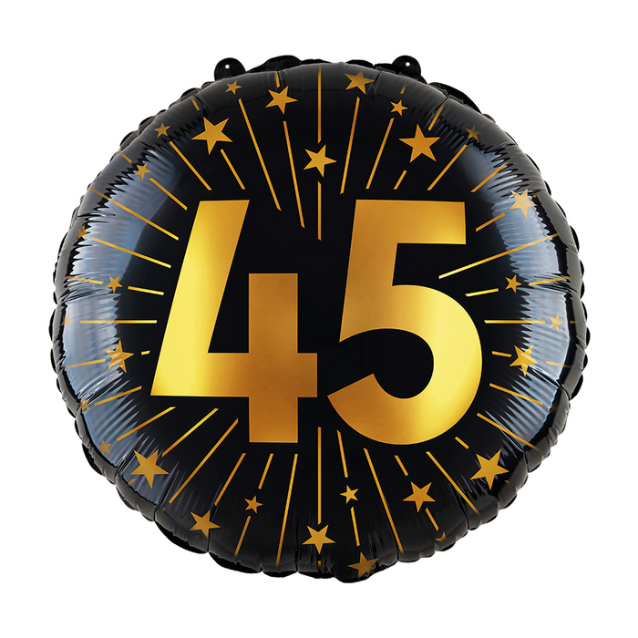 Folieballon Golden Celebrations 45 jaar 45cm (GN-4576)