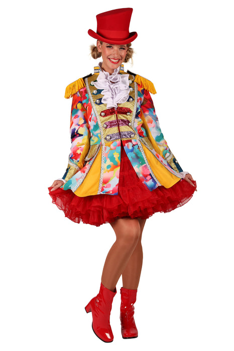 Carnavalsjas Color Paint Splatters dames